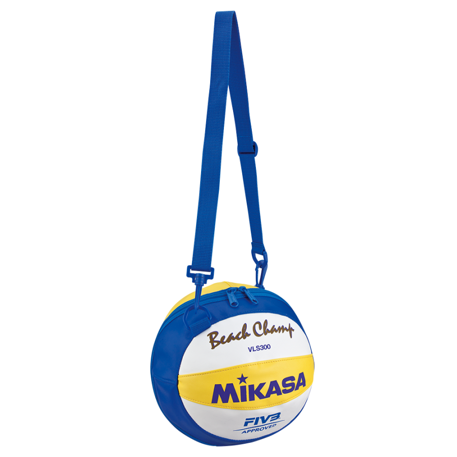 Mikasa Volleyball AC-KC200W Schlüsselanhänger gelb blau Gr L 