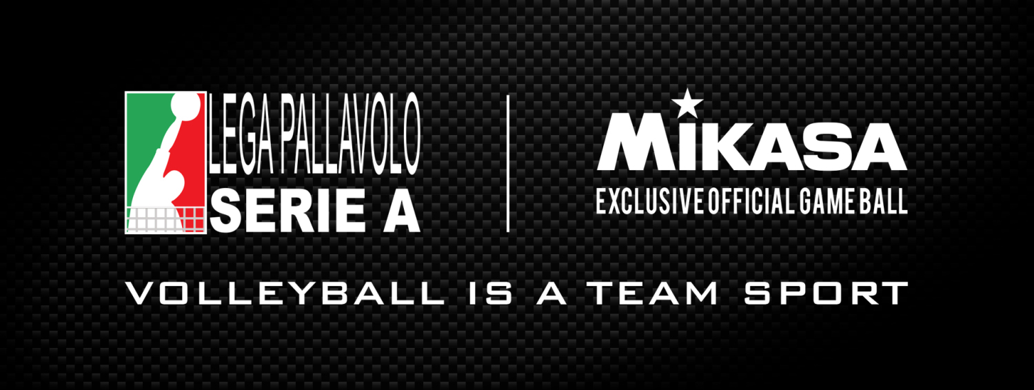 MIKASA WITH THE ITALIAN SERIE A VOLLEYBALL LEAGUE UNTIL 2024 MIKASA